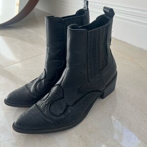 Ankle cowboy boots (free people)